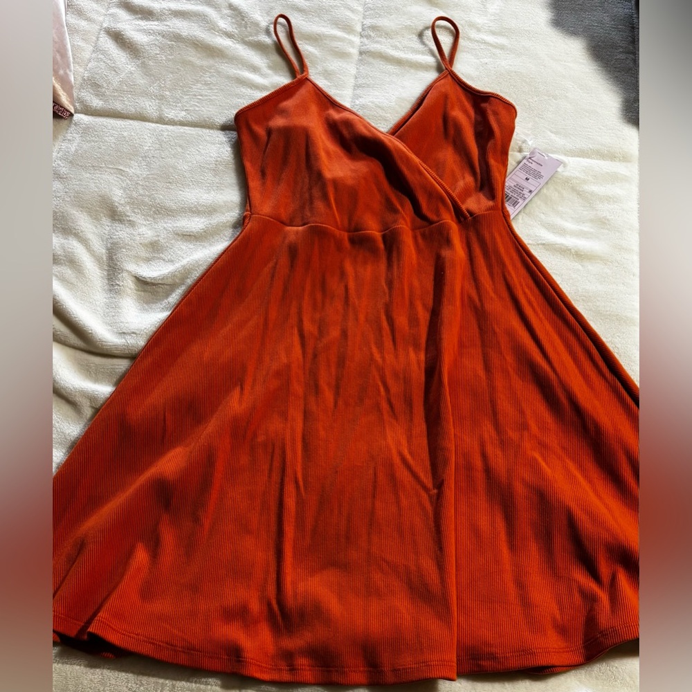 orange target dress